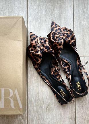 Новинка балетки (мюли) zara