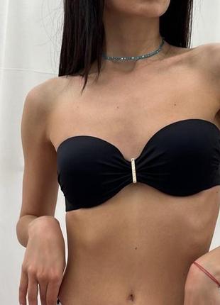 В наявності! неперевершений топ бандо з пуш-апом victoria’s secret.