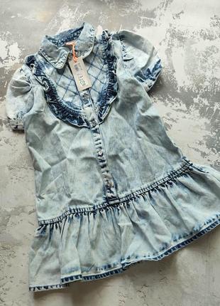 Джинсовое платье river island