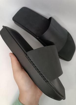 Тапочки adidas y-3 water slides black (fz6423) оригінал