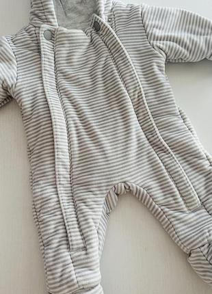 Демисезонный комбинезон 0-3 мес
