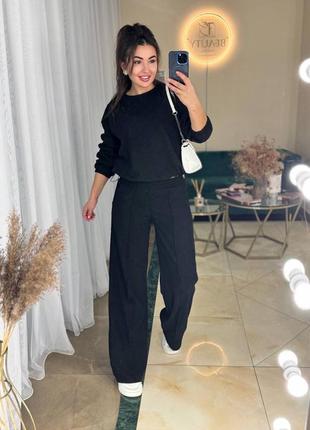 Женский спортивный брючный вельветовый костюм двойка прогулочный,жіночий брючний спортивний костюм двійка,прогулянковий4 фото