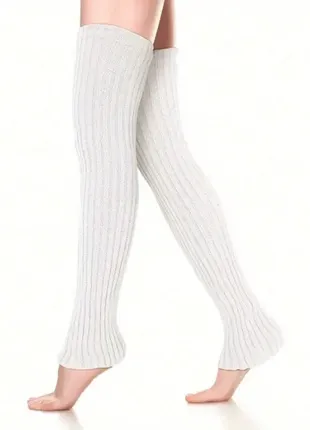 Високі теплі гетри в рубчик primark