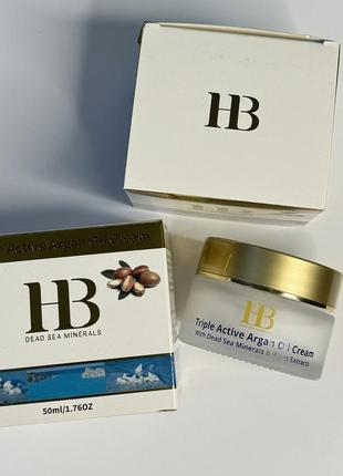 H&b крем для лица health and beauty (health & beauty) аргановое масло, 50 мл