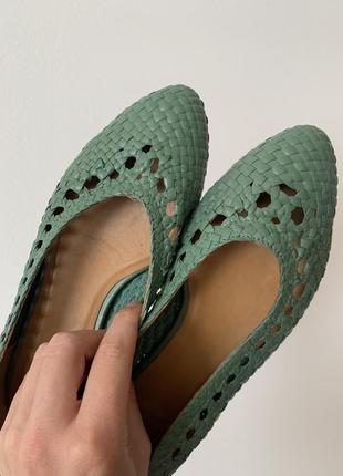 Sezane балетки сезан 36 кожаные туфли