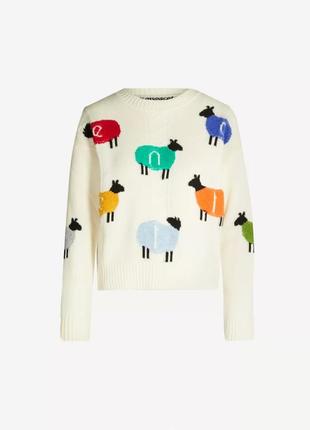 Стильна вовняна шерстяна кофта світер united colors of benetton