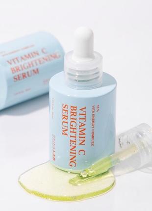 Сироватка з вітаміном с skin&lab vitamin c brightening serum 30ml