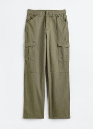 Женские карго брюки от h&m, карго джинсы