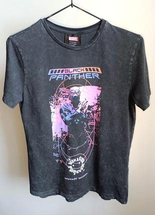 Сіра футболка marvel чорна пантера марвел на 10-11 років primark