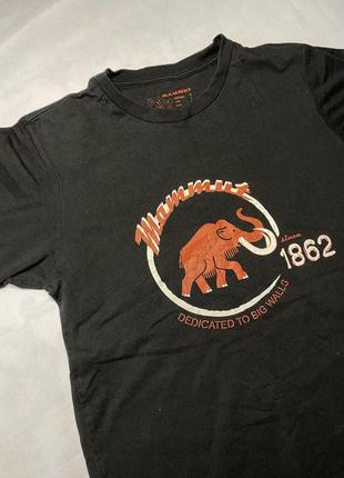 Mammut мужская футболка черная м