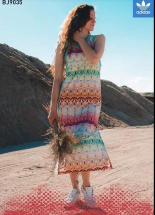 Платье с разрезами adidas new