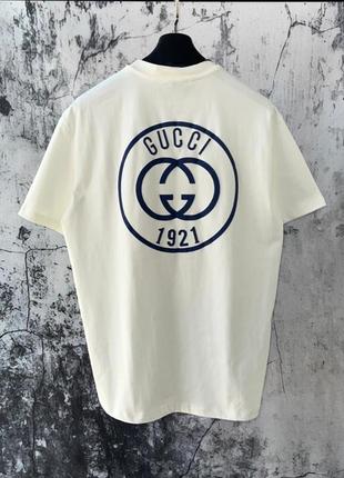 Мужская брендовая футболка люкс качества guсси