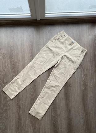 Базові штанці молочного кольору easy wear