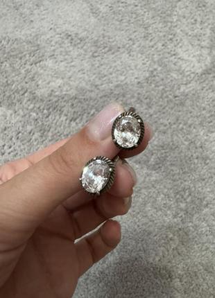 Серебряные серьги