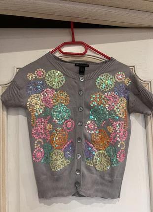 Кофта з паєтками