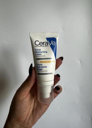 Дневной увлажняющий крем для сухой кожи лица cerave am facial moisturising lotion spf30