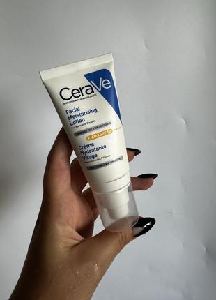 Дневной увлажняющий крем для сухой кожи лица cerave am facial moisturising lotion spf30