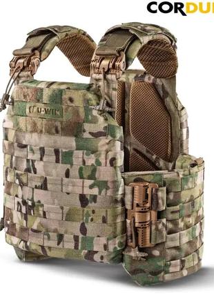 Плитоноска plate carrier u-win pro multicam бронежилет із функцією швидкого скидання 250х300 з камербандами під