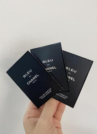 Набор пробников chanel bleu de chanel eau de parfum