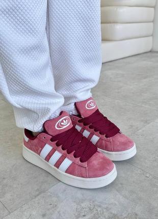 💗💗женские кроссовки adidas campus pink💗💗