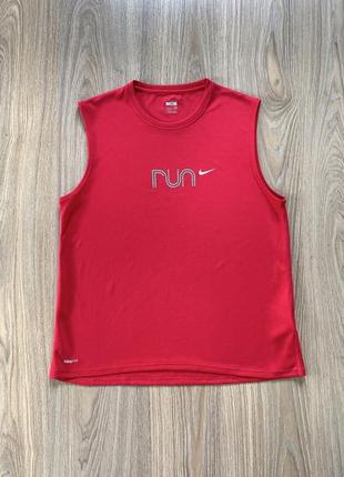 Чоловіча спортивна бігова майка nike run