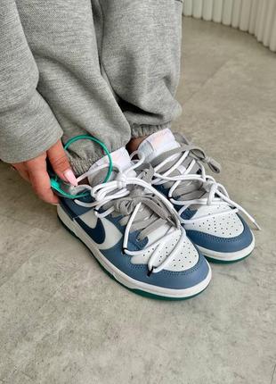 🩵женские кроссовки nike sb dunk low blue 🩵