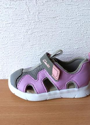 Суперові босоніжки мокасини clarks 21 р. устілка 13 см3 фото