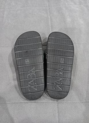Шлепанцы на мальчика zara4 фото