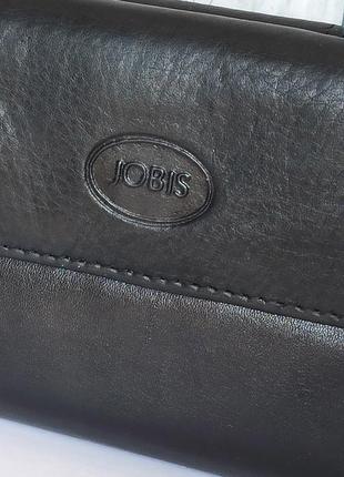 Симпатичный вместительный женский кожаный кошелек jobis2 фото