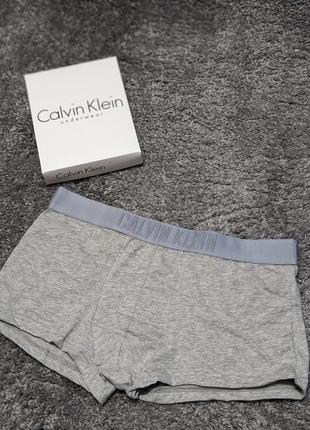 Набір чоловічих трусів calvin klein, чоловіча спідня білизна, клян, різнобарвні труси боксери в коробочці10 фото