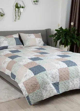 Покривало теп "provence" 150*210 та 220х240см см 1шт наволочка 50*70 см 1шт лаура