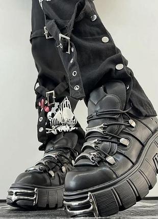 Черевики стиль  new rock  готика гранж 36-23 см