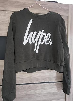 Короткий свитшот hype