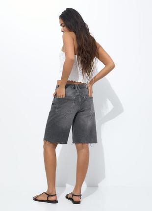 Круті джинсові шорти бермуди pull&bear -  38 р-р 2