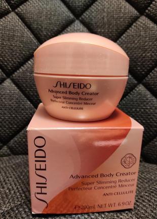 Shiseido body advanced body creator крем для схуднення проти розтяжок та целюліту 200 ml