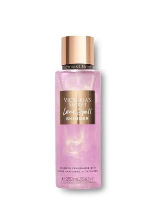 Парфумований спрей victoria's secret "love spell shimmer"