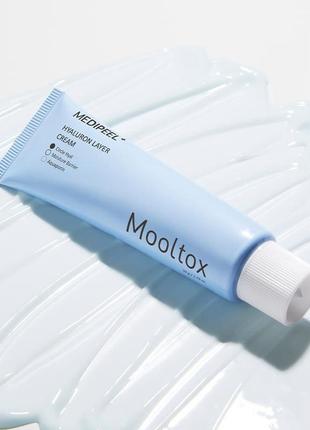 Ультраувлажняющий аква-крем medi-peel hyaluronic acid layer mooltox cream