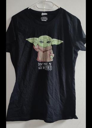 Master yoda розмір s нова футболка майка з європи star wars зіркові війни мастер йода