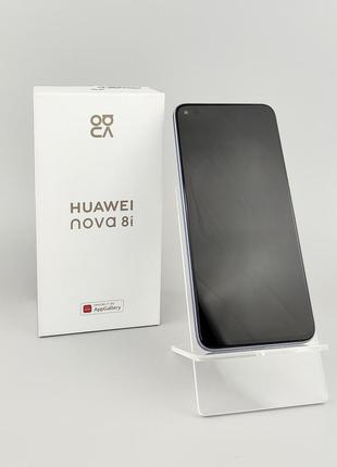 Смартфон 6.7" huawei nova 8i 6/128gb 4g 2-sim 64/16мп 8 ядер android 10 moonlight silver factory recertified5 фото