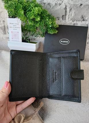 Чоловічий шкіряний гаманець шкіряне портмоне8 фото