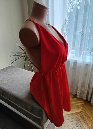 Летний комбинезон с открытой спинкой