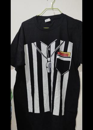 Размер l новая футболка майка из европы судтя рефери