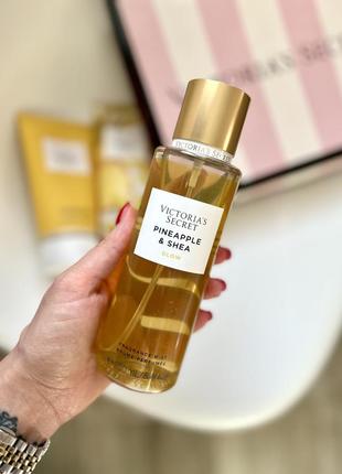 Спрей для тела pineapple shea victoria’s secret