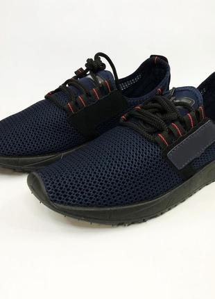 42 размер кроссовки progress мужские спортивные текстильные для бега лёгкие синие летняя обувь сетка