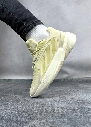 Чоловічі кросівки adidas ozelia beige6 фото