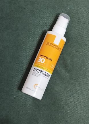 Сонцезахисний спрей la roche-posay anthelios sun-sensitive skin spf30