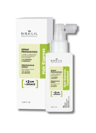 Спрей-сироватка для росту волосся brelil hair express 100ml