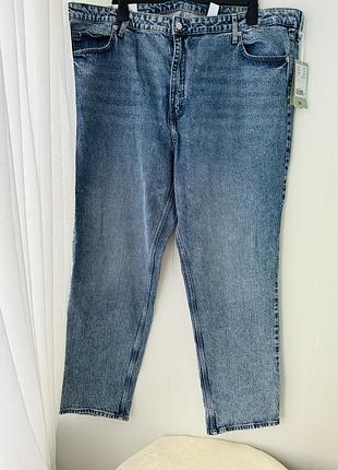 Джинсы большой размер h&m р. eur 56