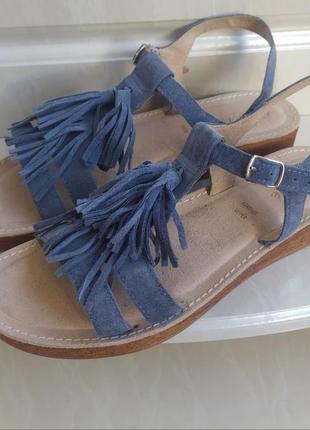 Замшеві босоніжки  footglove