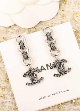 Сережки chanel